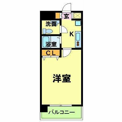 メゾン・ド・ヴィレ渋谷の間取り
