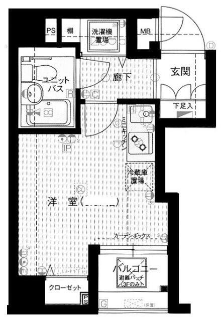 メインステージ青山 の間取り