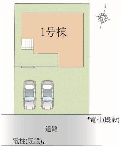 【横浜市瀬谷区阿久和西2丁目5-9新築戸建て】★仲介手数料無料★（原小学校・原中学校）の区画図