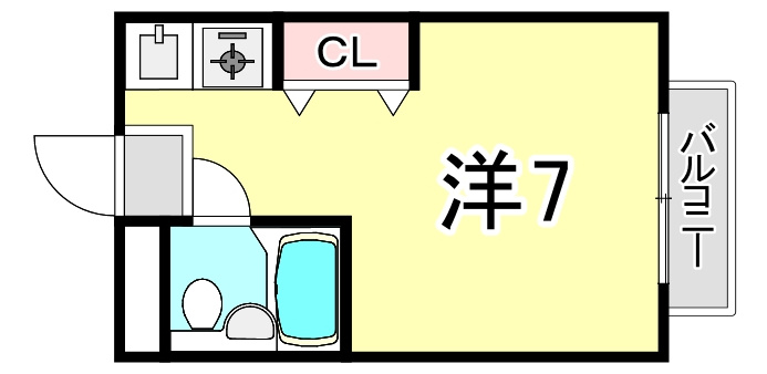 CRASIS苦楽園プラザの間取り
