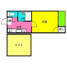 マリーコーポⅡの間取り