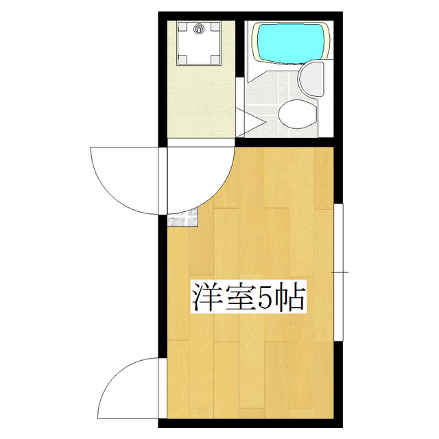 エスパシオ王子神谷の間取り|☆1Kの間取りです☆