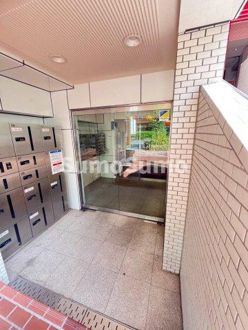 ユーコート上馬のエントランス|清潔なエントランスです