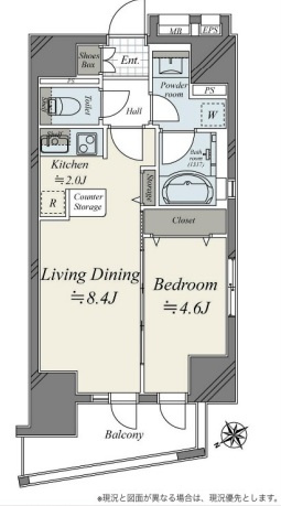 【間取り】 | シティインデックス西五反田