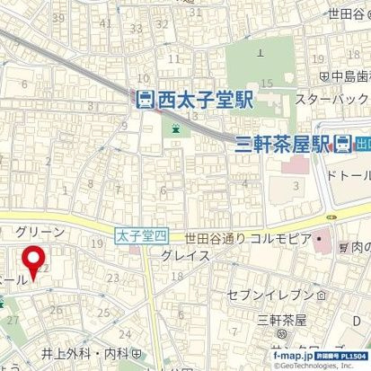 メゾン・ド・クリスタルの地図