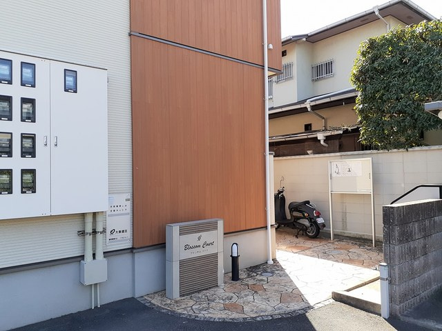 ブロッサム　コートのエントランス