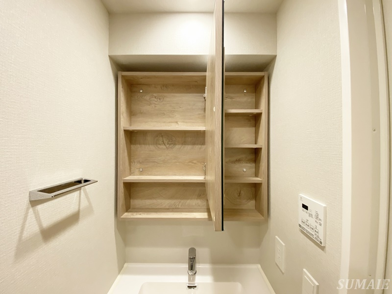 テラス駒込サウスの収納|鏡裏収納です☆