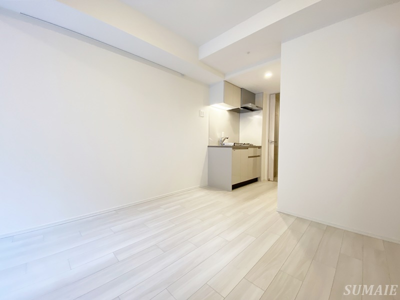 テラス駒込サウスの居間・リビング|別角度から見たリビングです☆