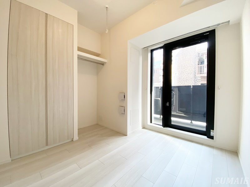 テラス駒込サウスの寝室|4.8帖の寝室です☆