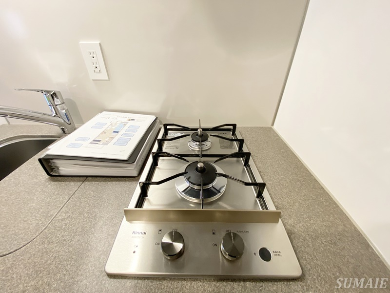 テラス駒込サウスのキッチン|2口コンロです☆