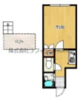 久留米市野中町のアパートの間取り