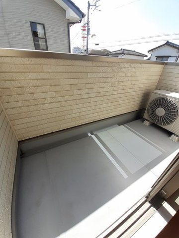 レディエンスＢのバルコニー