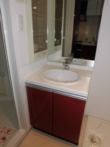 大阪市中央区徳井町２丁目の賃貸マンションの洗面所