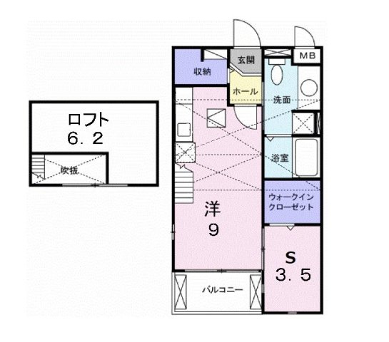 グラン・ブルーの間取り