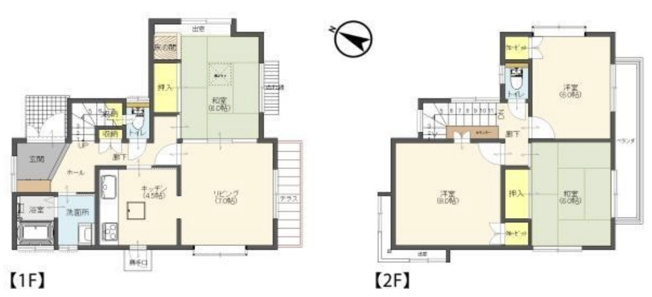 【間取り】 | 久喜市久喜北1丁目　中古戸建