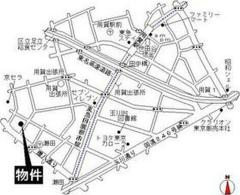 リーフロックの地図