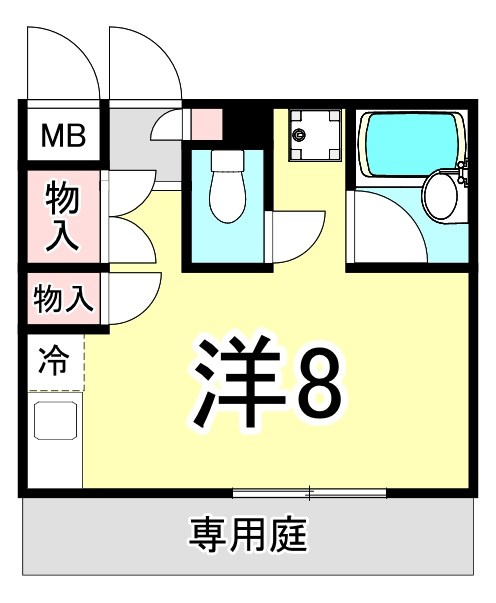 ヴィラ上ヶ原の間取り