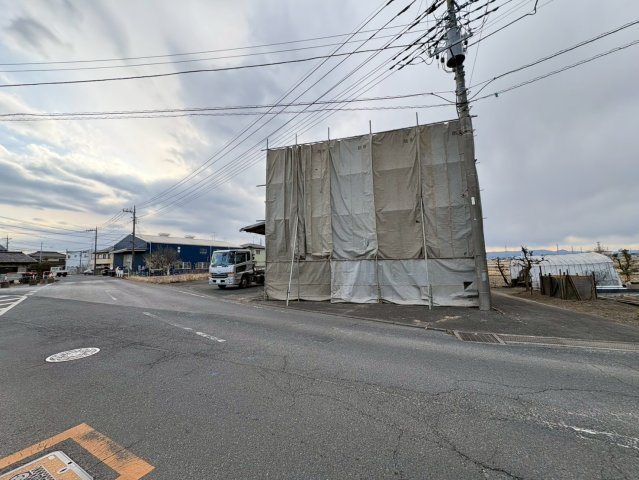 川越市北田島　建築条件なし売地　東武東上線『川越駅』バス25分　【芳野小学区】の外観