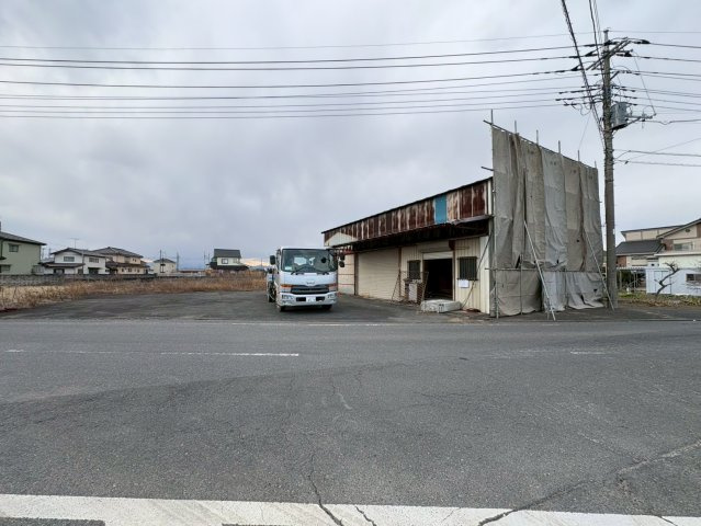 川越市北田島　建築条件なし売地　東武東上線『川越駅』バス25分　【芳野小学区】の前面道路含む現地写真