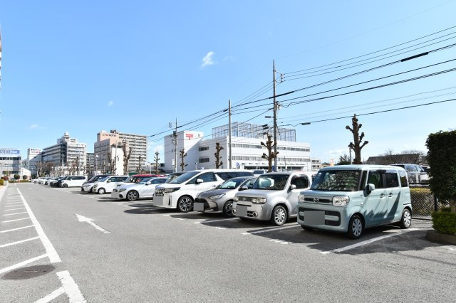 ソフィア上尾B棟の駐車場