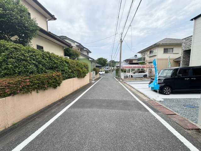 ーAdoble＋アドブルー小倉北区皿山町2期　【小倉北区　新築戸建て】の前面道路含む現地写真|現地撮影　2026,6,14　 ーAdoble＋アドブルー小倉北区皿山町2期【小倉北区　新築戸建て】