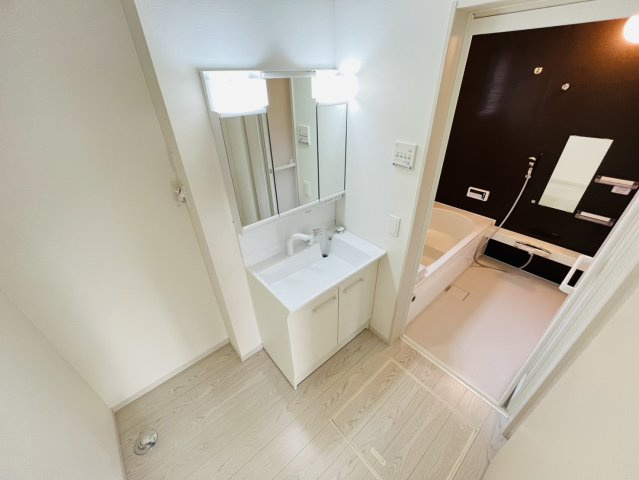 東海市富木島町伏見三丁目15番18『仲介手数料無料』新築戸建ての独立洗面台