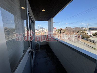 筑後市大字熊野の一戸建てのバルコニー