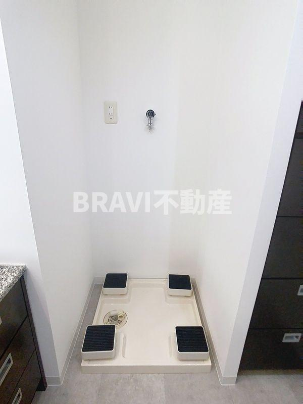アップルタワー大阪谷町　BRAVI不動産の洗面所