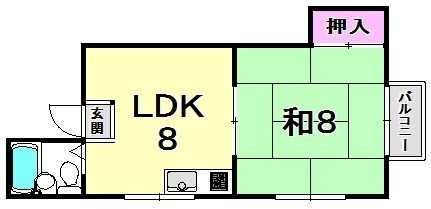 サニーハウスの間取り