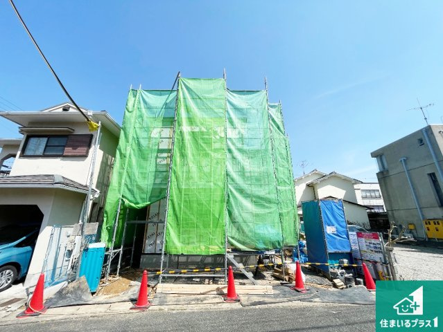 亀岡市下矢田町　第1期　新築一戸建ての外観|現在の進捗状況です！順調に作業進行中、完成が待ち遠しいです！詳細の間取り等、お気軽にお問い合わせください！