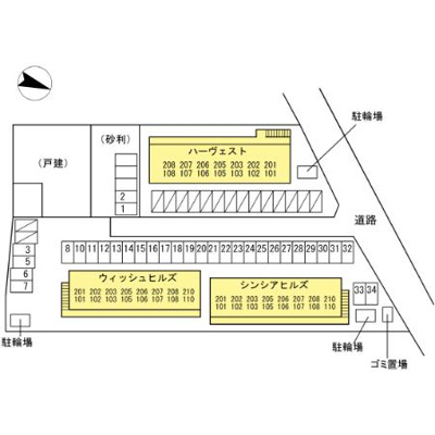 【区画図】 | ウィッシュヒルズ