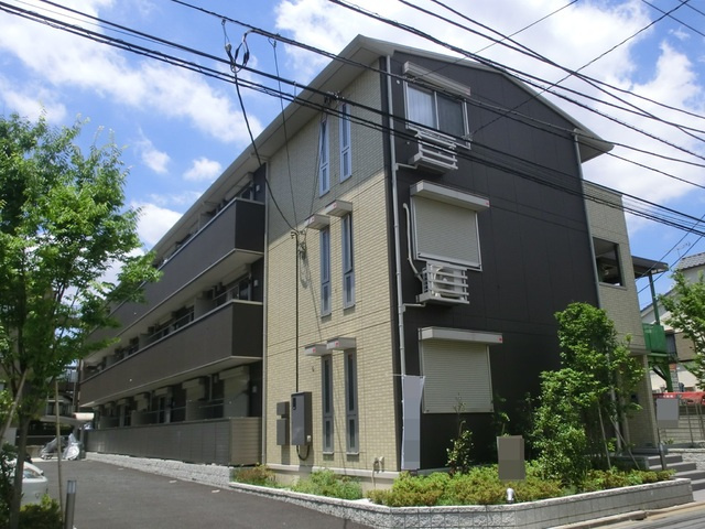 Ｅ．Ｉ．レジデンスＡの外観|シックな色合いがオシャレな外観です。