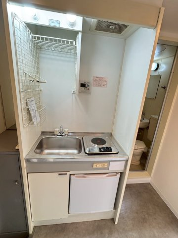 シティパレス東生駒　A号棟のキッチン|使いやすいキッチンです