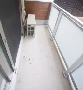 アネックス与野のバルコニー