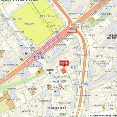 【地図】 | コンポジット渋谷初台