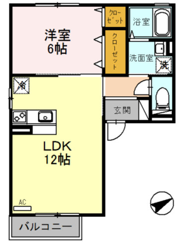 【間取り】 | クロッシュ・デュ・ボヌール　Ⅰ