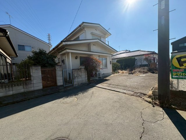 川越市山田　建築条件なし売地　西武新宿線『本川越駅』バス8分　【山田小学区】