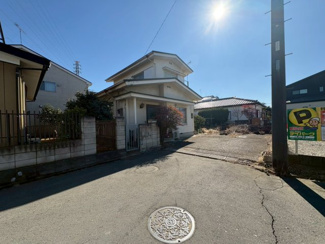 【外観】 | 川越市山田　建築条件なし売地　西武新宿線『本川越駅』バス8分　【山田小学区】