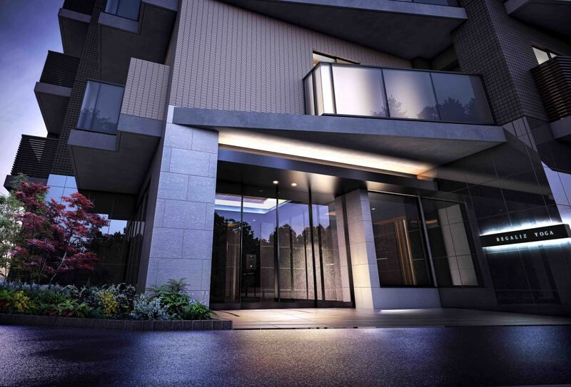 レガリス用賀 のロビー
