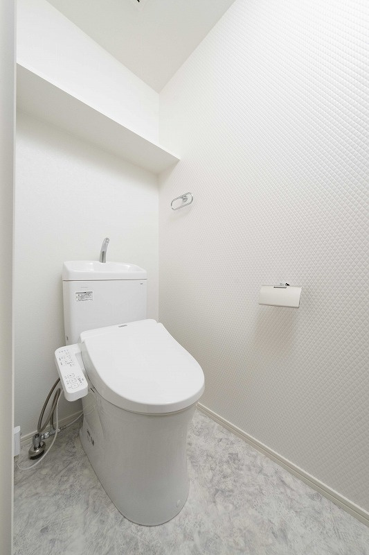 エンクレスト天神LINKのトイレ|シンプルで使いやすいトイレです