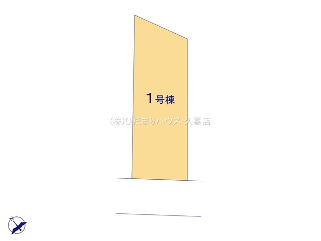 久喜市中妻３期　グラファーレの区画図|全１区画