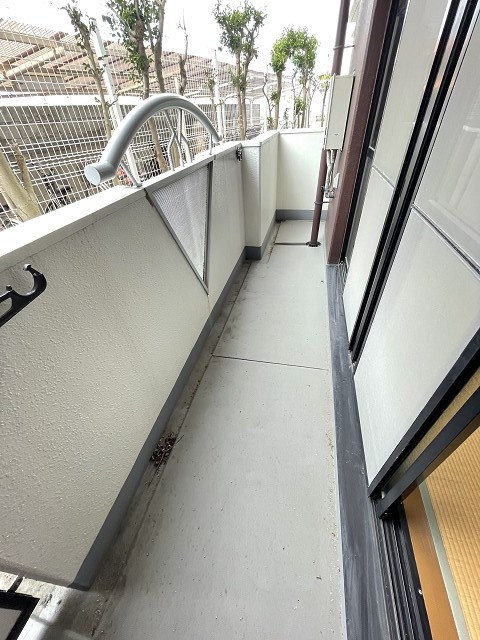 フローレンス西宮Ⅰのバルコニー