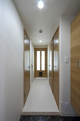 ベルデュールⅢの玄関|シンプルで使いやすい玄関です