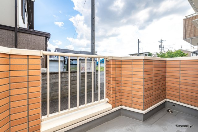 ルミネッセンス　Bのバルコニー