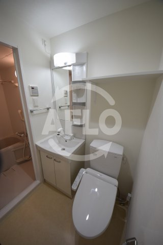 ラクラス阿倍野元町の洗面所|ラクラス阿倍野元町　洗面所