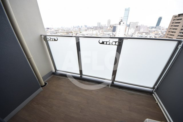 ラクラス阿倍野元町のバルコニー|ラクラス阿倍野元町　バルコニー