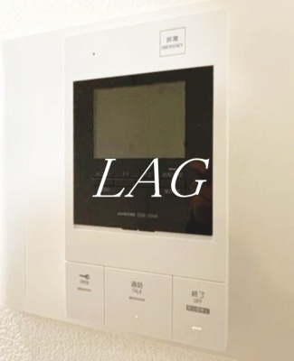 【セキュリティ】 | ルーチェ・ビアンコ | モニター付きインターフォンです。