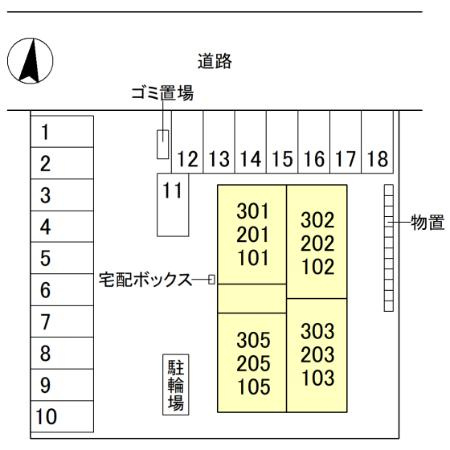 D-Regalo日光Nの区画図