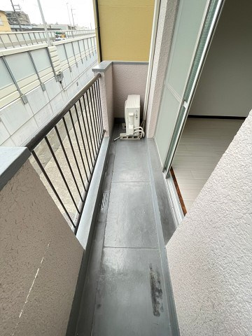 寿コーポのバルコニー