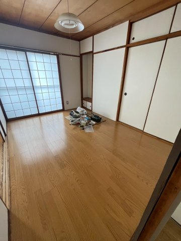 新光マンションのバルコニー